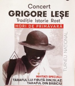 Concert Grigore Lese