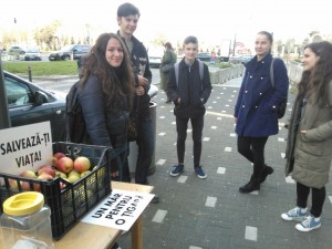 campanie fara tutun elevi HCC Alba Iulia