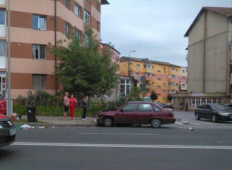 FOTO: Accident rutier în Alba Iulia 