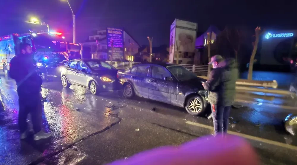 Update Video Accident Rutier N Alba Iulia Un Bmw Un Golf I Un