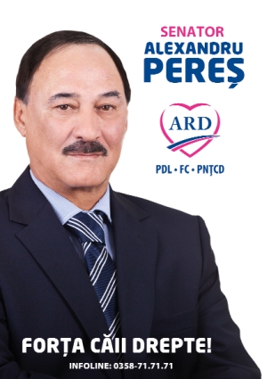 ALEGERI PARLAMENTARE ALBA | Senatorul Alexandru Pereș: „Nu am stat degeaba în Parlamentul României”