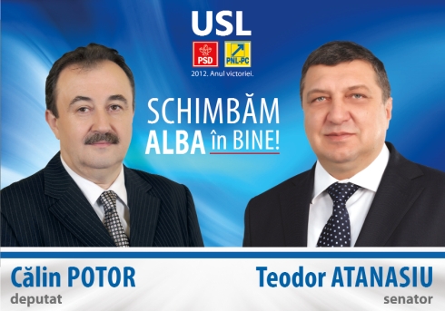 ALEGERI PARLAMENTARE | Teodor Atanasiu şi Călin Potor: Schimbăm Alba ÎN BINE!