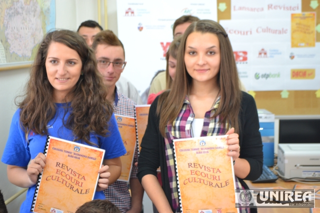 Lansarea revistei Ecouri Culturale la Colegiul Alexandru Domsa20