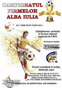 Campionatul Firmelor Alba Iulia minifotbal 1