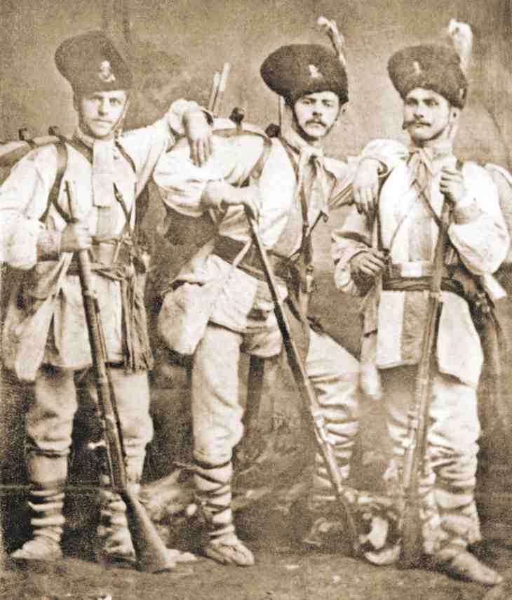 dorobanti-romani-cu-uniforma-din-1859-in-razboiul-de-independenta-din-1877