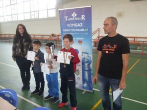 Radu Tampea locul 1 la juniori sub 12 ani