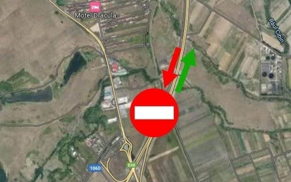 Doriti Sa Iesiti De Pe Autostrada Luni noaptea: Circulație închisă la ieșirea de pe autostrada A1 Sebeș