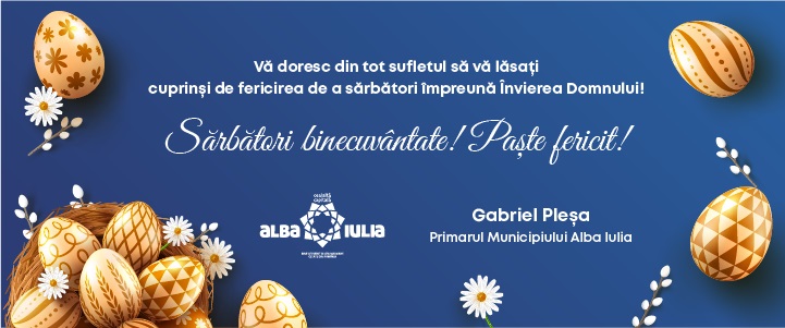 Gabriel Pleșa wishes you a Happy Easter!