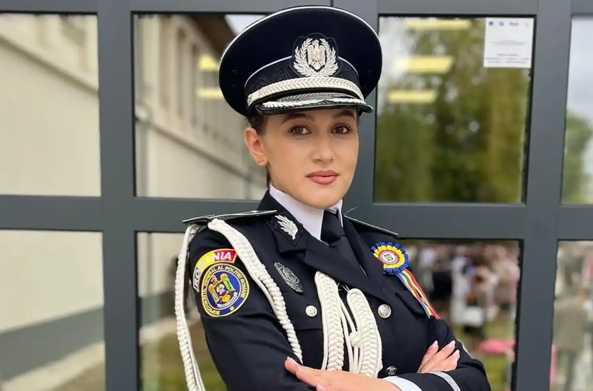 Daria Ana Panc, nume nou în echipa IPJ Alba: Are 21 de ani și a absolvit în 2025 Academia de Poliție
