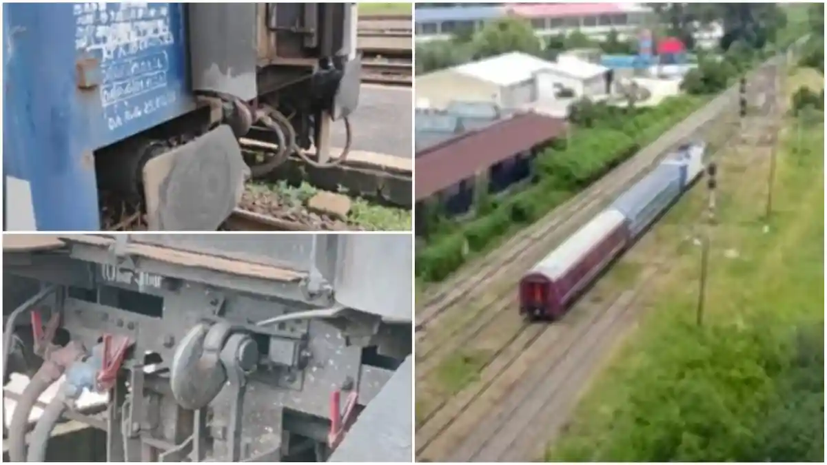 Un tren CFR a pierdut pe traseu două vagoane cu pasageri, în drum spre mare. Oamenii au aşteptat 4 ore în câmp să fie recuperaţi