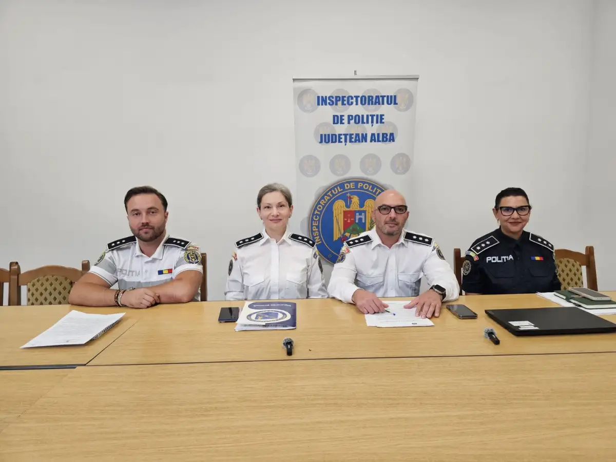 Polițiștii din Alba, la datorie pentru noul an școlar: Controale, patrule și campanii pentru siguranța elevilor