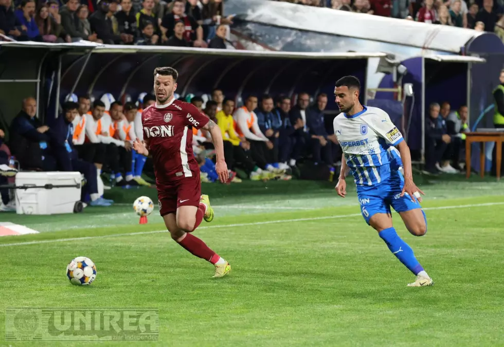 FOTO: CFR Cluj – Universitatea Craiova 0-0, nul care prelungește suspansul în lupta pentru titlu! VAR a salvat-o iar pe Craiova!