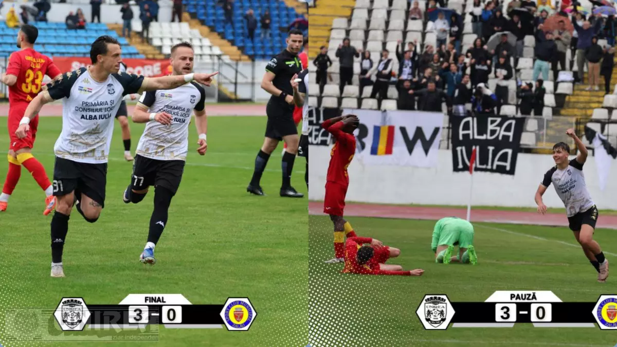 VIDEO: CSM Unirea Alba Iulia, 3-0 în „finala” cu SCM Zalău pentru baraj! Dragoș Militaru: „Băieții au răspuns bine presiunii!”  | A revenit Indrei, s-au accidentat Ardeiu și Vomir!