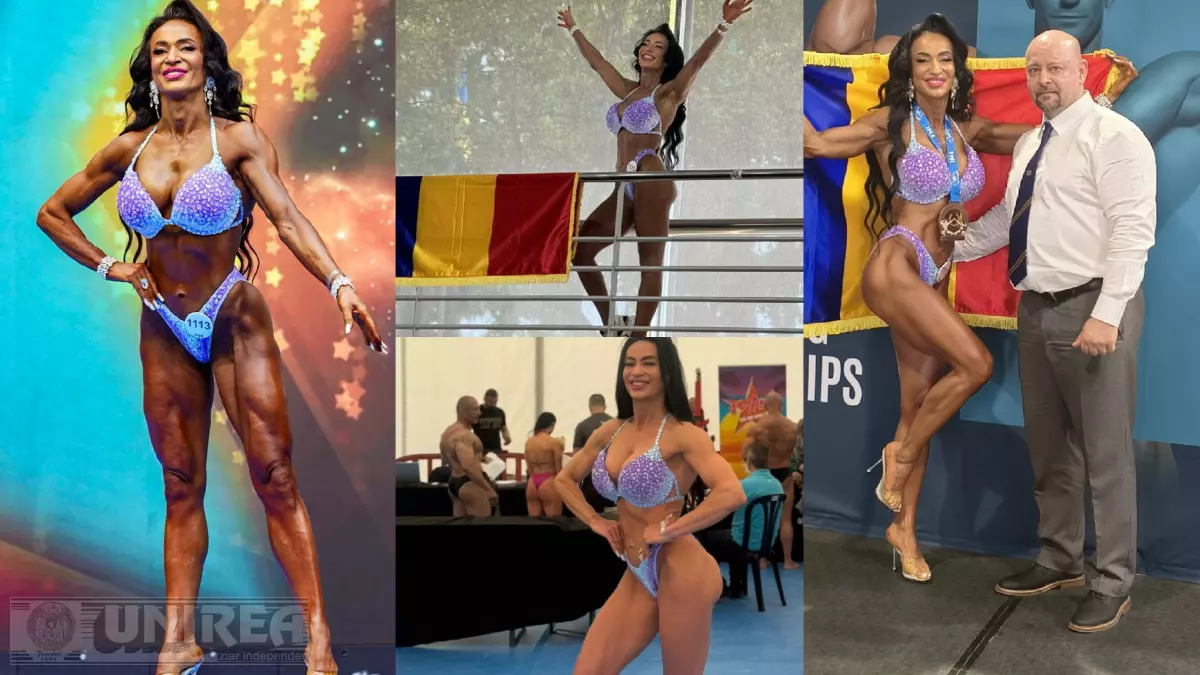 Mihaela Mih-Dehelean (CS Unirea Alba Iulia), locul 4 la Campionatul European de Culturism și Fitness! Vezi mesajul sportivei din Țara Moților
