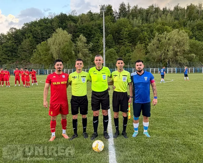 FOTO: Superliga Alba, etapa 22: liderul Viitorul Sântimbru, a câștigat la Zlatna, cu Radu Petrescu, arbitru FIFA, la centru…