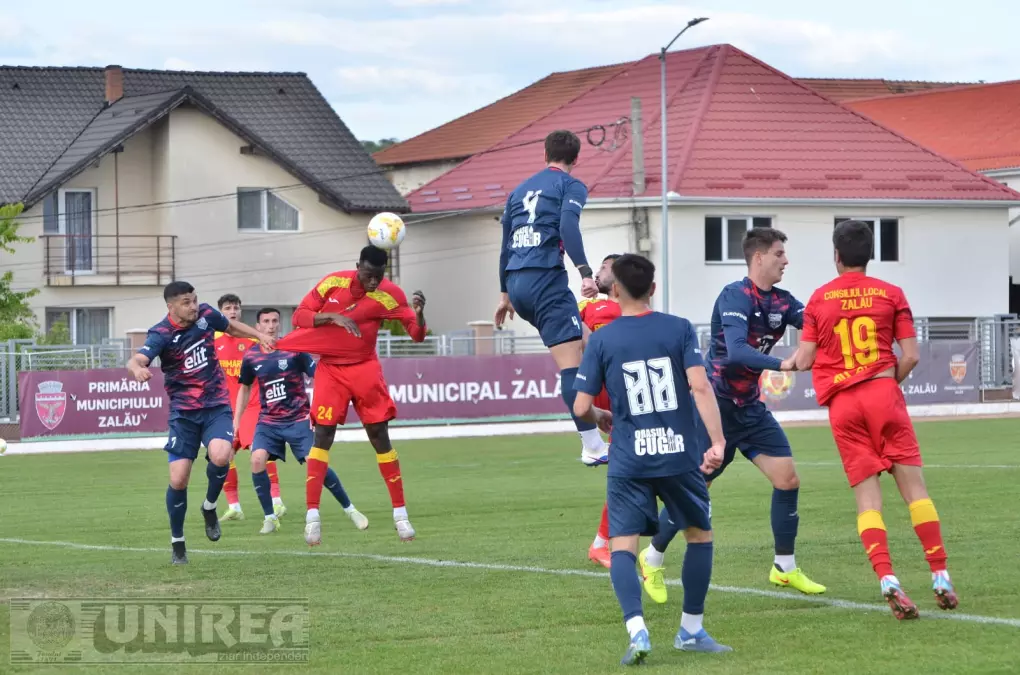 SCM Zalău – Metalurgistul Cugir 3-0 (1-0), în play-off-ul Seriei 7 | „Roș-albaștrii”, al patrulea eșec consecutiv!