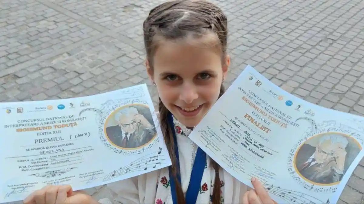 FOTO | Performanțe remarcabile pentru o tânără ele