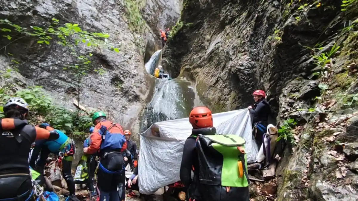 VIDEO | Exercițiu de amploare pentru Salvamont Alba în Apuse