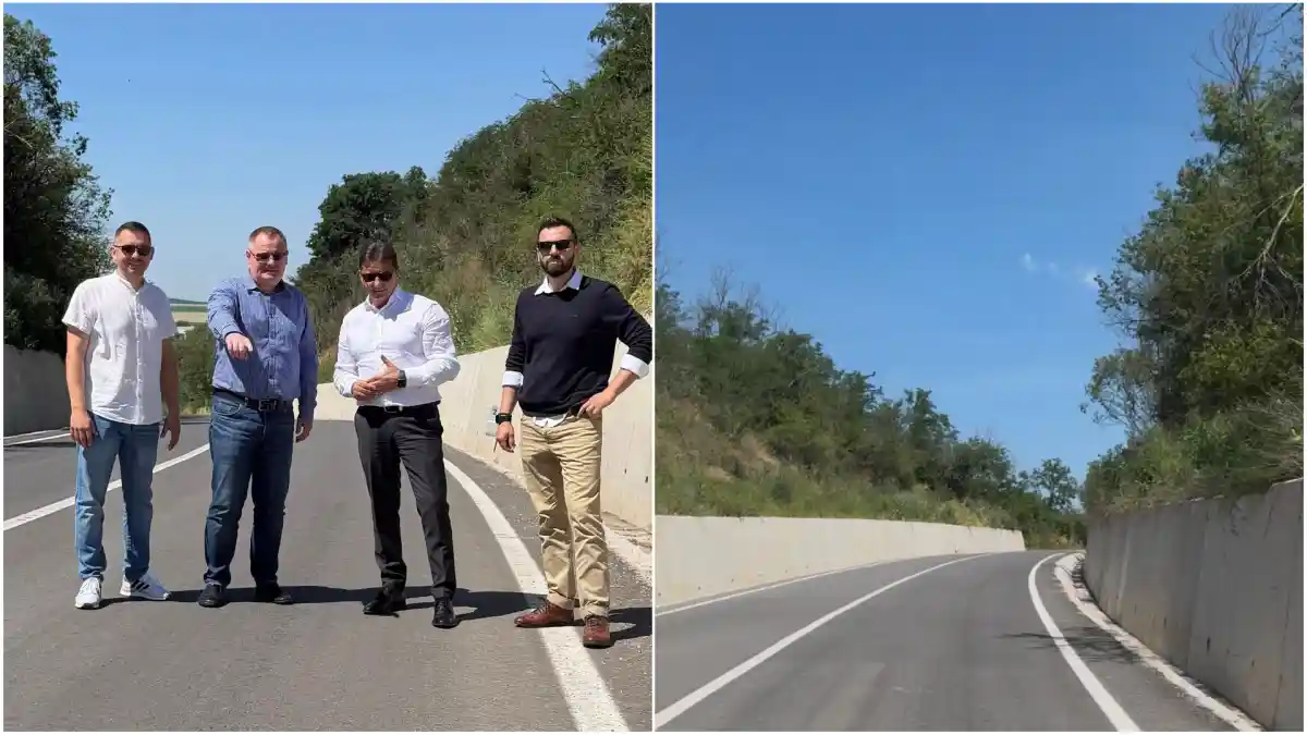 FOTO | Vechiul drum al Pianului, 5 kilometri de dr