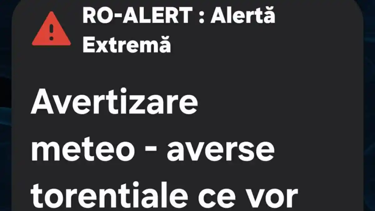 FOTO | ALERTĂ EXTREMĂ DE VREME SEVERĂ în județul A
