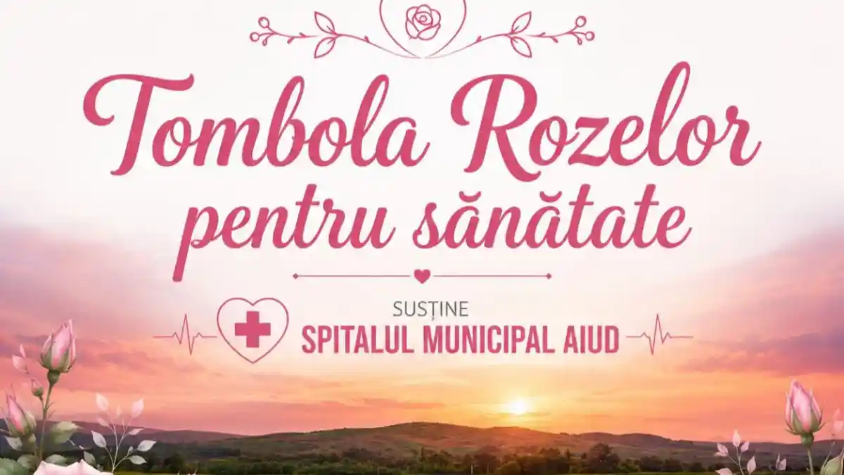 „Tombola Rozelor pentru Sănătate”: Fiecare bilet înseamnă su